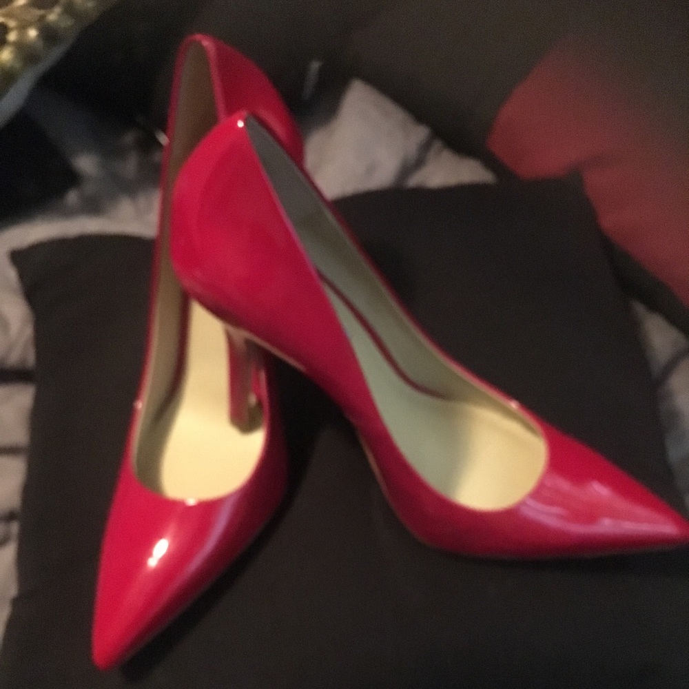 Red heels patent Leather